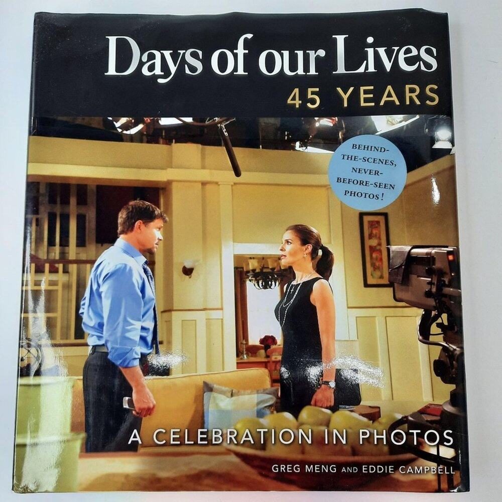 Days of Our Lives 45 Years in Photos Book Hard Cover 2010